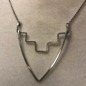 NWT Silver Southwest Arrow Necklace